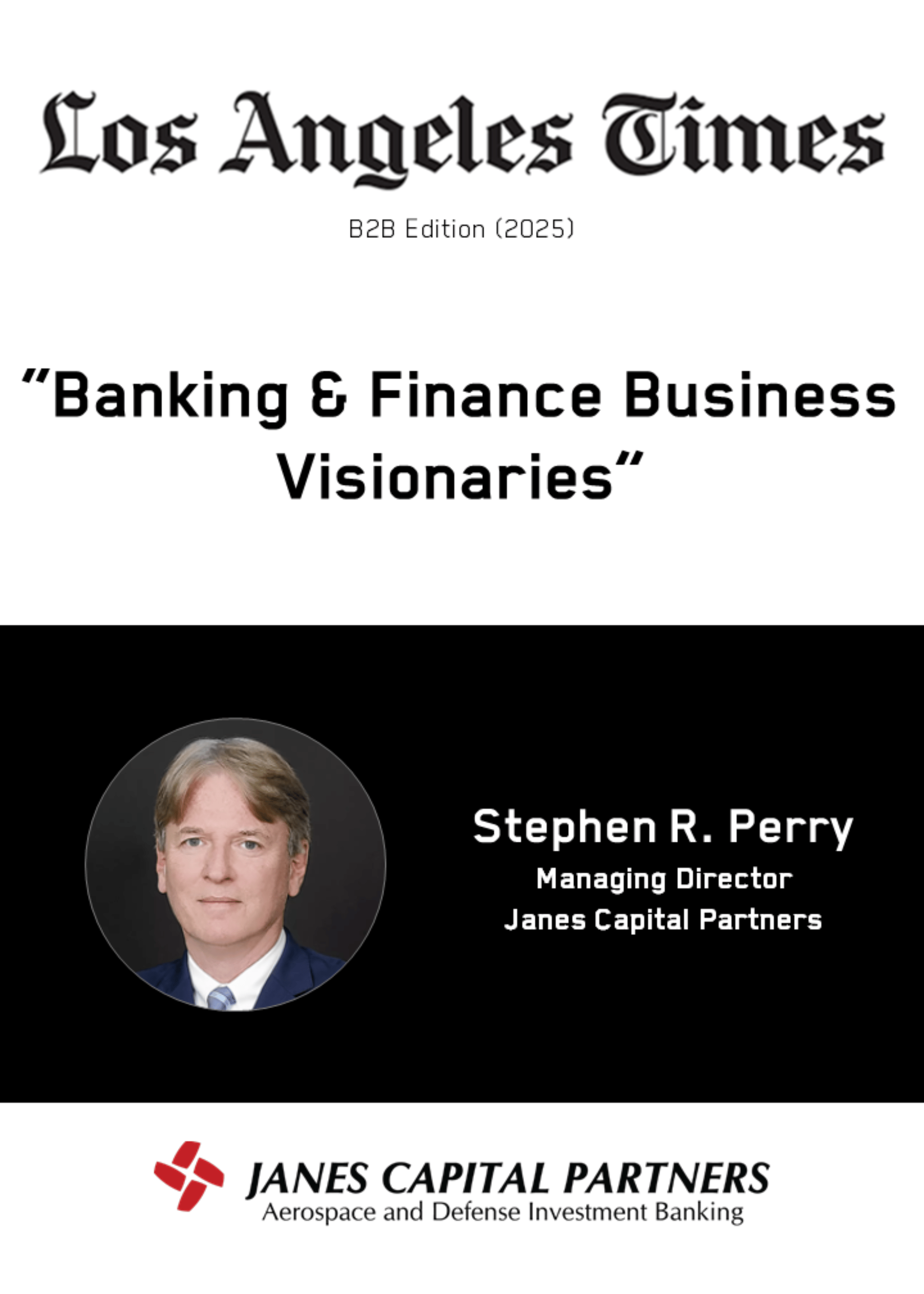 Banking & Finance Business Visionaries SP portrait